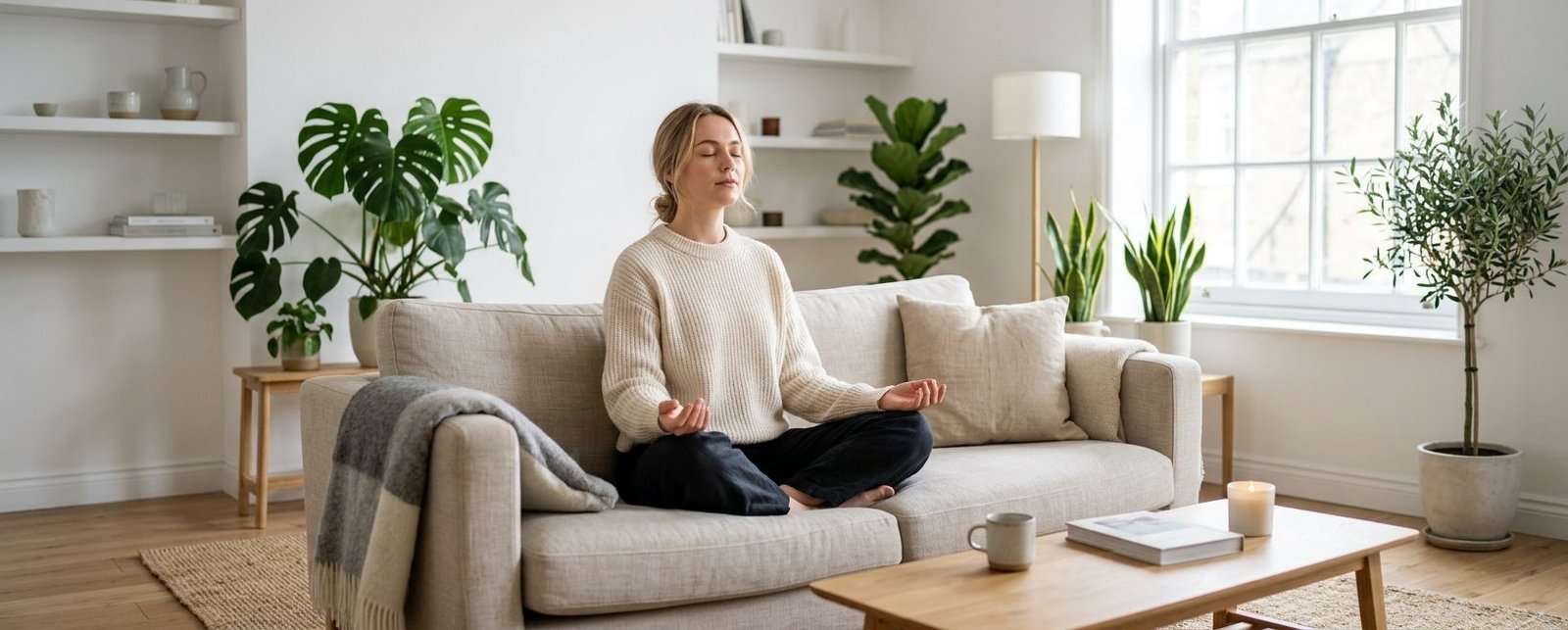 Andningsövningar mot Ångest